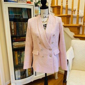 Formal Pink Aqua Blazer